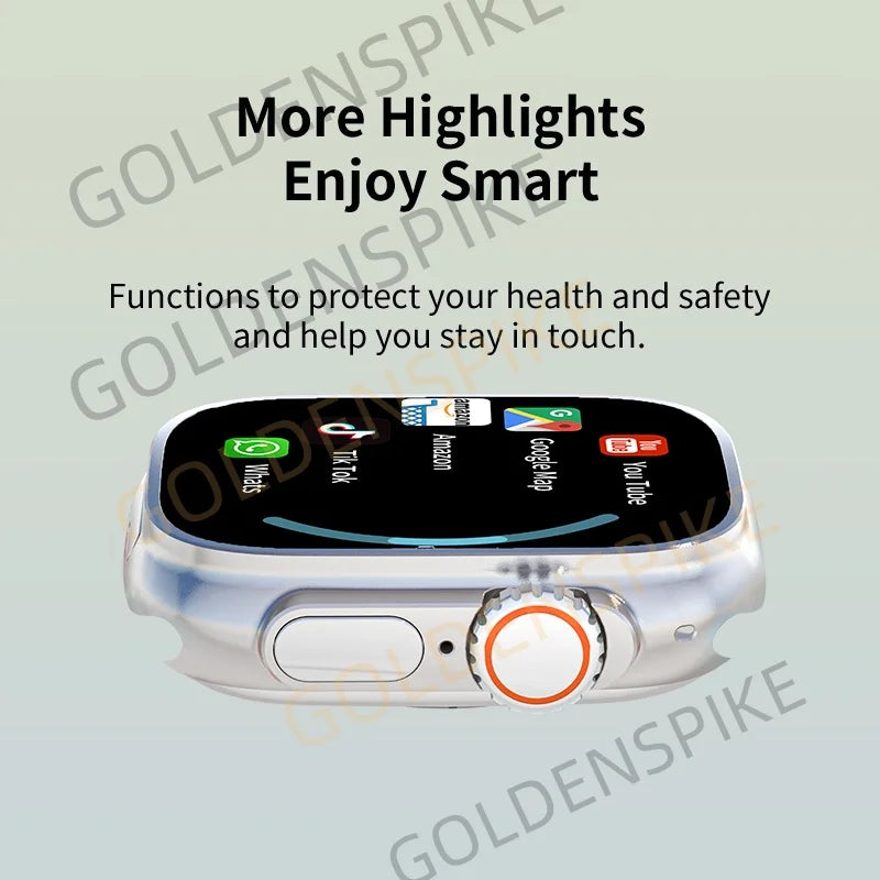 GOLDENSPIKE S10 Ultra MAX 4G Smartwatch Android Smart Watch With 448*528 180° Rotary Camera GPS WIFI Video Call NFC App Download