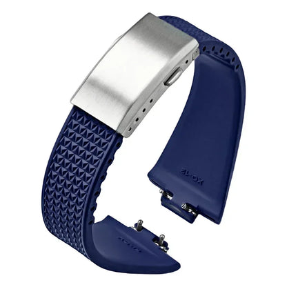 Fluoro Rubber Strap for Tissot PRX Series Super Player 35mm 40mm FKM Women Men Quick Release Folding Buckle Watch Band 11mm 12mm
