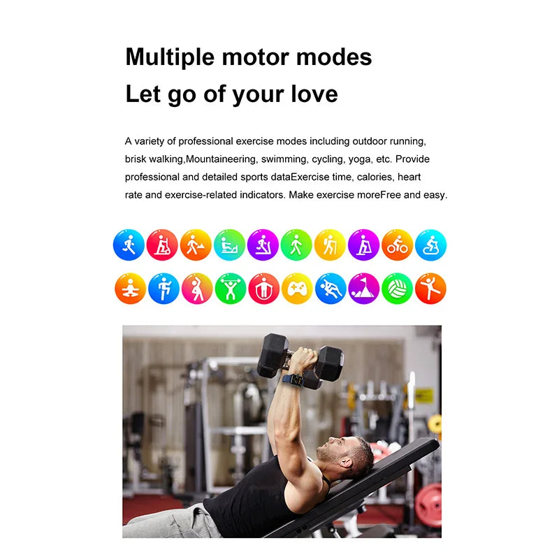 2026 Health Smart Watch Heart Rate Blood Oxygen Blood Pressure Monitoring Bluetooth Call IP67 GPS Track Tracking Smartwatches
