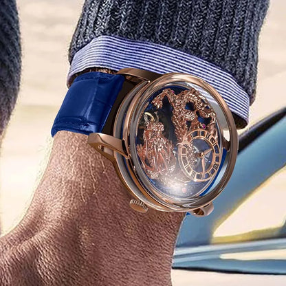 PINDU P6632 Develops  Automatic Mechanical Watch Men Watches
