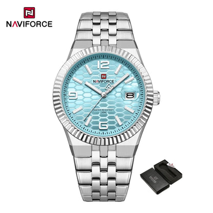 NAVIFORCE NF9277 Quartz Watch Stainless Steel Water-Resistant
