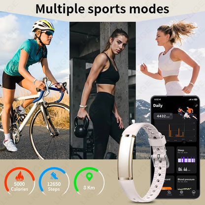New NO Screen Smart Wristbands Men Women Fitness Sports Bracelet Heart Rate IP68 Waterproof Pedometer SmartWatch For Android iOS