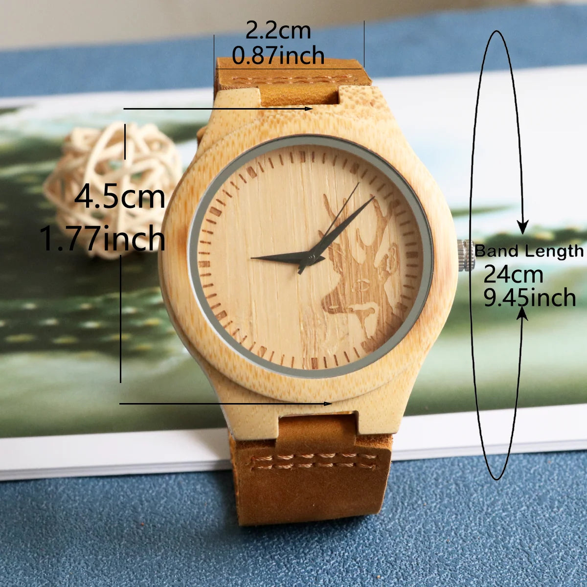 Bobo Bird  Classic  Watch Strap Quartz Wristwatches Wooden Watch