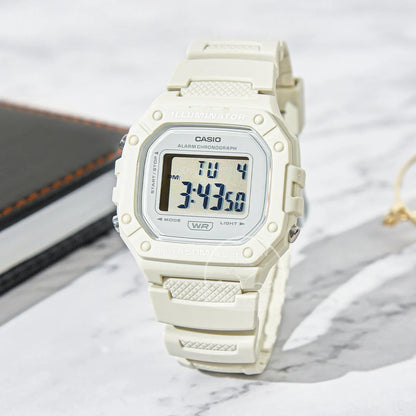 Casio watch top luxury set military digital watch relogio free shipping  W-218HC-8A