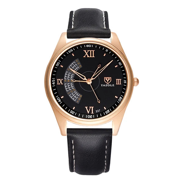 ChronoState YAZOLE – Luxury Quartz Men’s Watch | Classic Business Analog Wristwatch