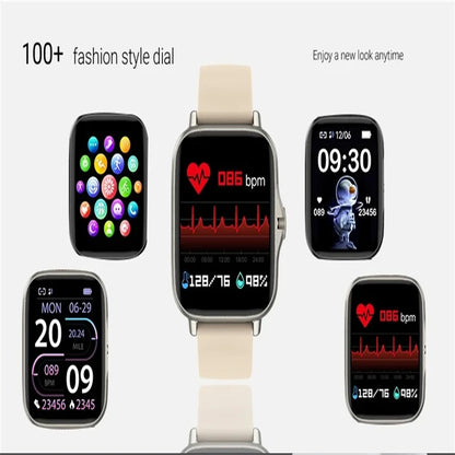 Multi-Function Smart Watch Message Music Playback Dial Call Touch Screen Smartwatch For Women Men Sports Watches For Android IOS