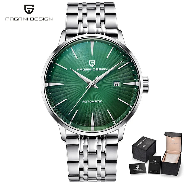 2026 New PAGANI DESIGN Men's Mechanical Watches Top Brand Luxury Automatic Watch For Men Stainless Steel Sports Waterproof Clock