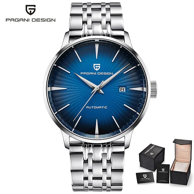 2026 New PAGANI DESIGN Men's Mechanical Watches Top Brand Luxury Automatic Watch For Men Stainless Steel Sports Waterproof Clock
