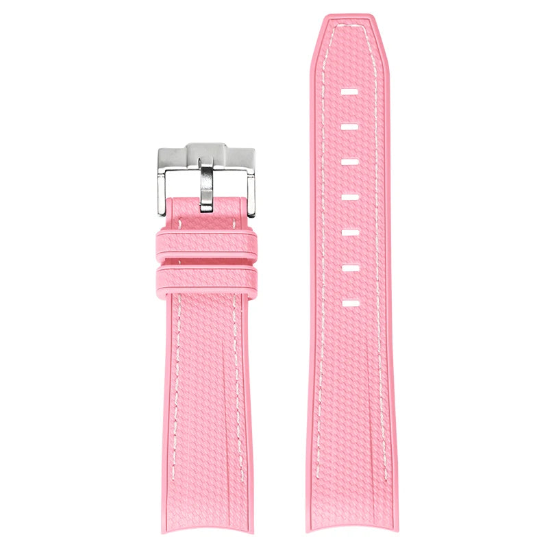 Rubber Watchband for Swatch X Omega Joint MoonSwatch Waterproof Sport 20mm Watch Strap Silicone Curved End Band for Men Women