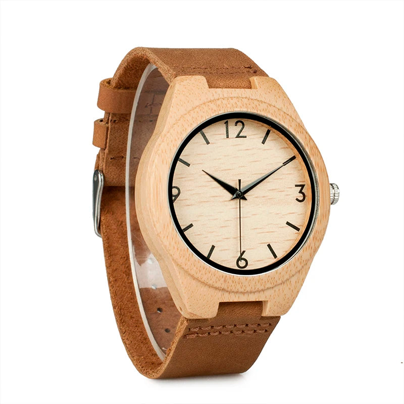BOBOBIRD Wood Watch on Sale Fashion Quartz Men Women Watches Top Branded Wooden Bracelet Wristwatch Clearance Dropshipping