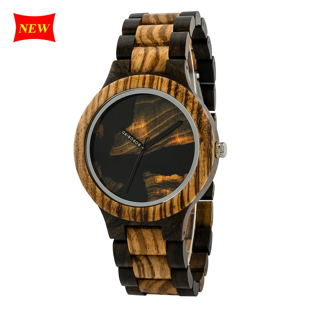 BOBOBIRD Wood Watch on Sale Fashion Quartz Men Women Watches Top Branded Wooden Bracelet Wristwatch Clearance Dropshipping