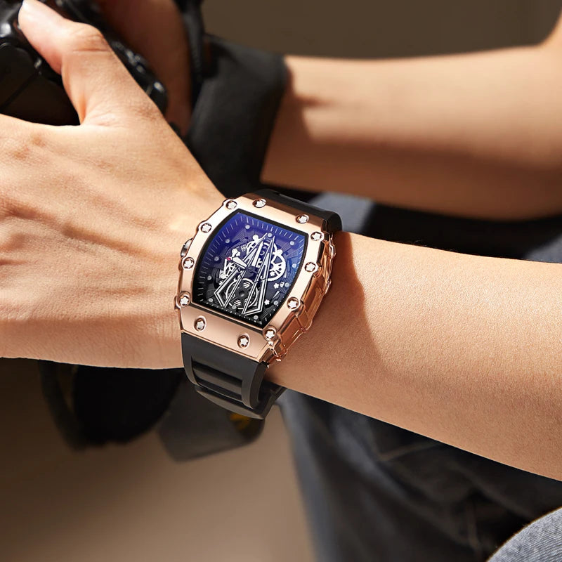 New Man Watches Top Luxury Men's Sports Quartz Watch Waterproof Watch Luminous Watch For Men Birthday Gift For Men reloj hombre