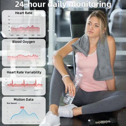 New NO Screen Smart Wristbands Men Women Fitness Sports Bracelet Heart Rate IP68 Waterproof Pedometer SmartWatch For Android iOS