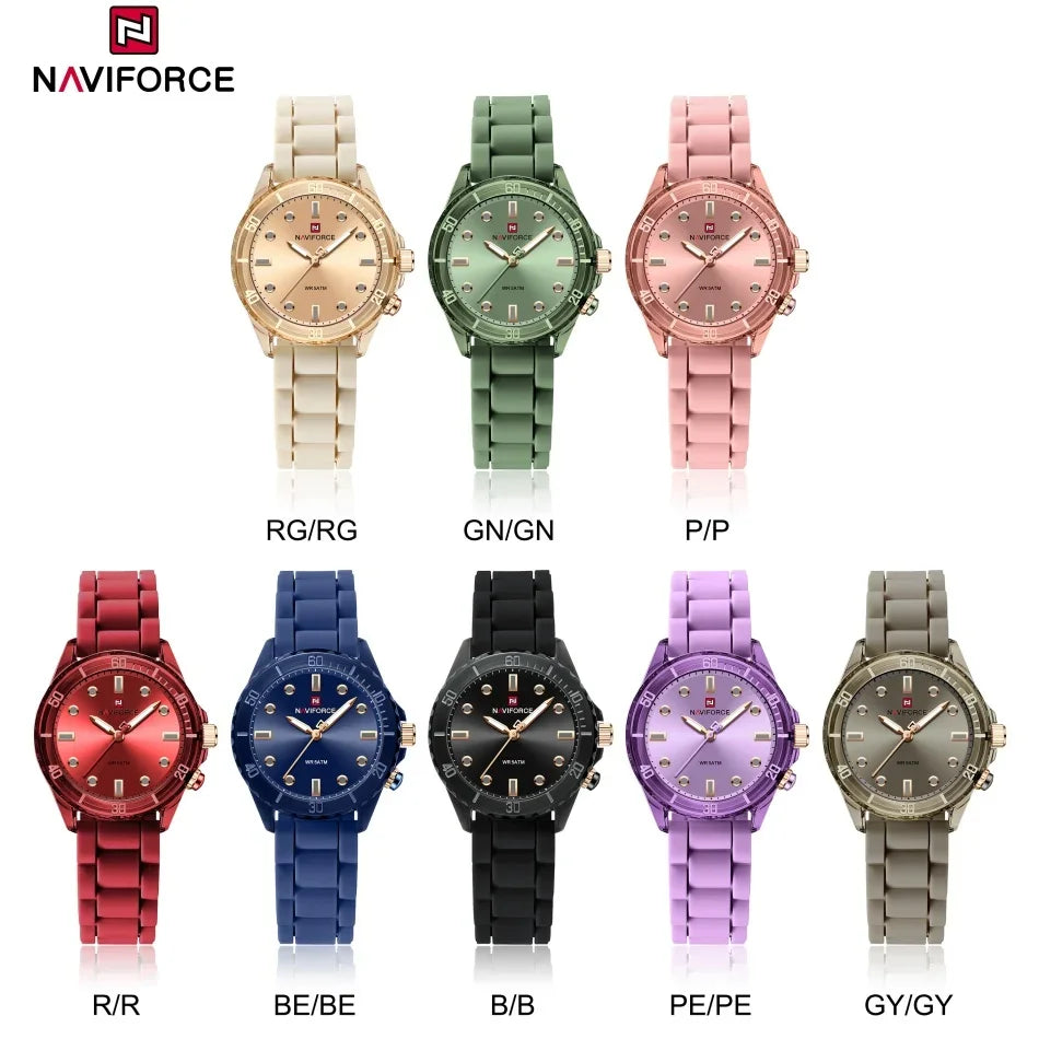 NAVIFORCE NF7115 Elegant Waterproof Lightweight tylish watch, casual watch