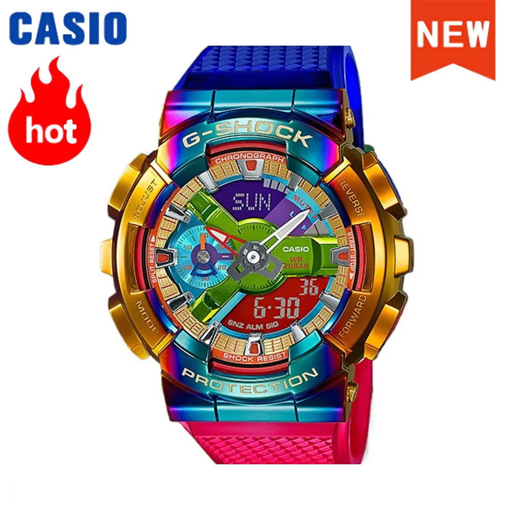 2026 vIp Casio PRJ-B001 men's watch series G-SHOCK small steel cannon series genuine black gold waterproof sports couple watch