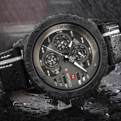 NAVIFORCE New Men's Sports Military Watch Men Business Clock Wristwatches Male Luxurious Smart Casual Watches Relogio Masculino