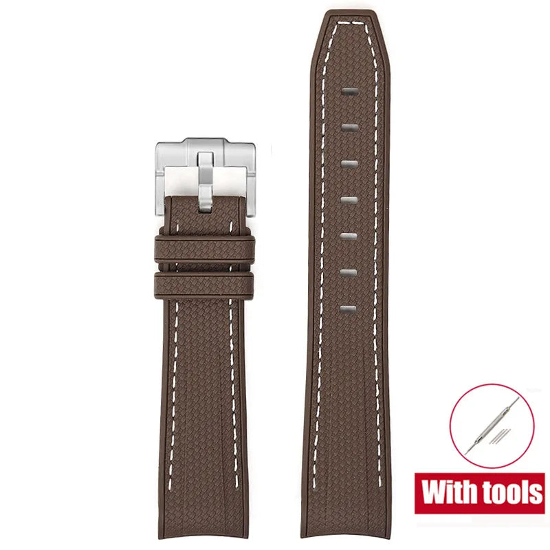 Rubber Watchband for Swatch X Omega Joint MoonSwatch Waterproof Sport 20mm Watch Strap Silicone Curved End Band for Men Women