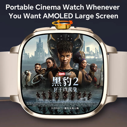 Newest Android 13.0 Smartwatch 5G Full Netcom Smart Watch With 190° Rotary Camera GPS Position WIFI NFC 2100mAH Battery 2.4inch