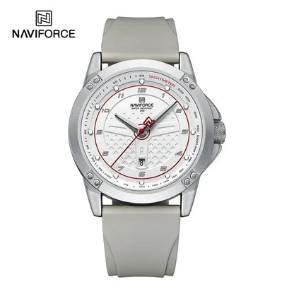 NAVIFORCE Watch For Men Classic Fashion Date Luminous Waterproof Sport Silicone Strap Quartz Wristwatches Relogio Masculino 2025