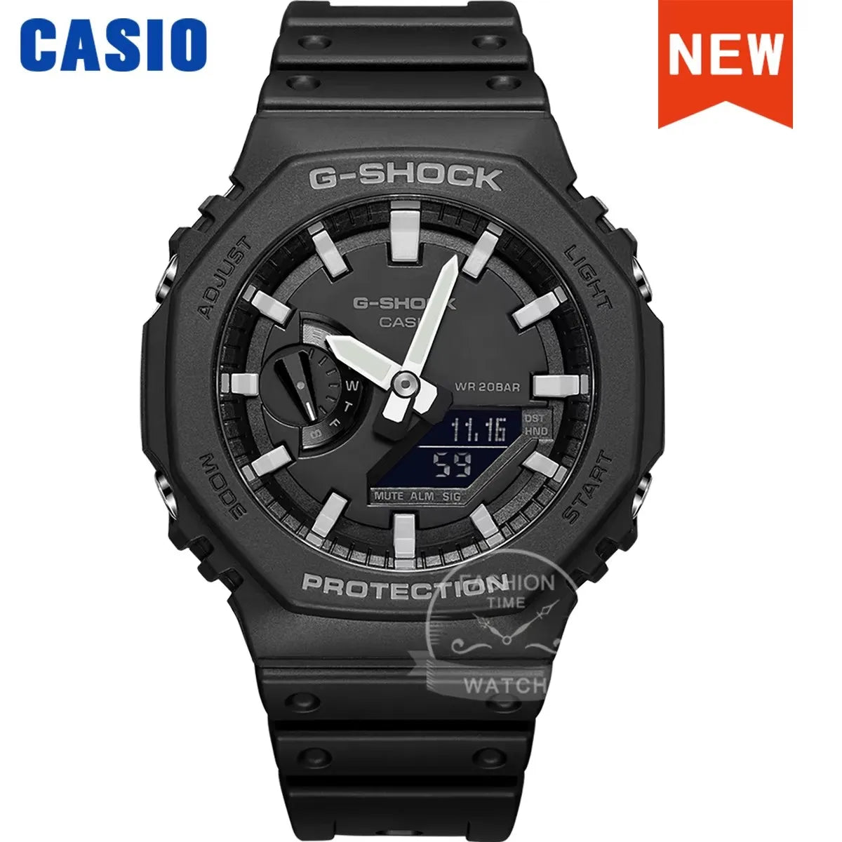 Casio Watch men g shock Ultra-thin Clock Sport 200m Waterproof watchs LED relogio digital Watch GA-2100 Series