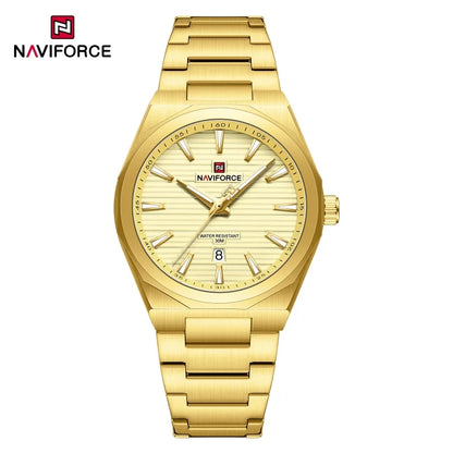 NAVIFORCE Fashion Waterproof Quartz Wristwatch Luminous Point Men Watch Date Display Sports Clock Man Watches Relogio Masculino