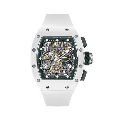 ChronoState CRONUSART CM09-013 50MM – Automatic Tonneau Chronograph Watch | Sapphire Luminous Mechanical Timepiece