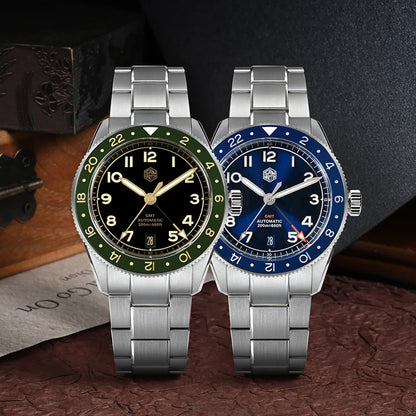 San MartinSN0140W Watch Limited Automatic Movement Sapphire Luminous