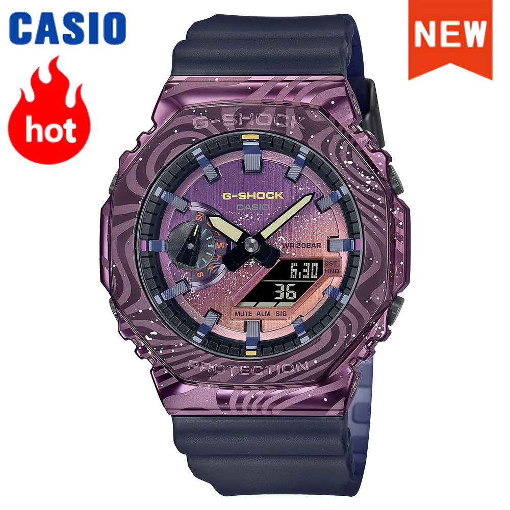 2026 nEw Casio GM-2100 series dopamine color trend sports watch G-SHOCK multi-functional sports couple watch fashion item luxur