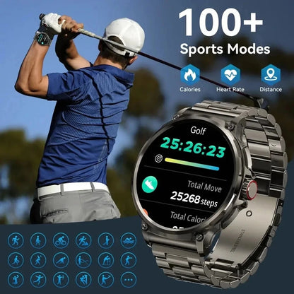 710mAh Battery Ultra GPS Smart watches Compass Watches Waterproof NEW For Men Women 2025 New Sports GPS Military Smart Watch Men