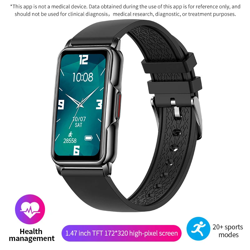 LIGE Smart Watch Men Women Fitness Smart Bracelet Sport Band Heart Rate Blood Pressure Monitor Waterproof Bluetooth Call Watches