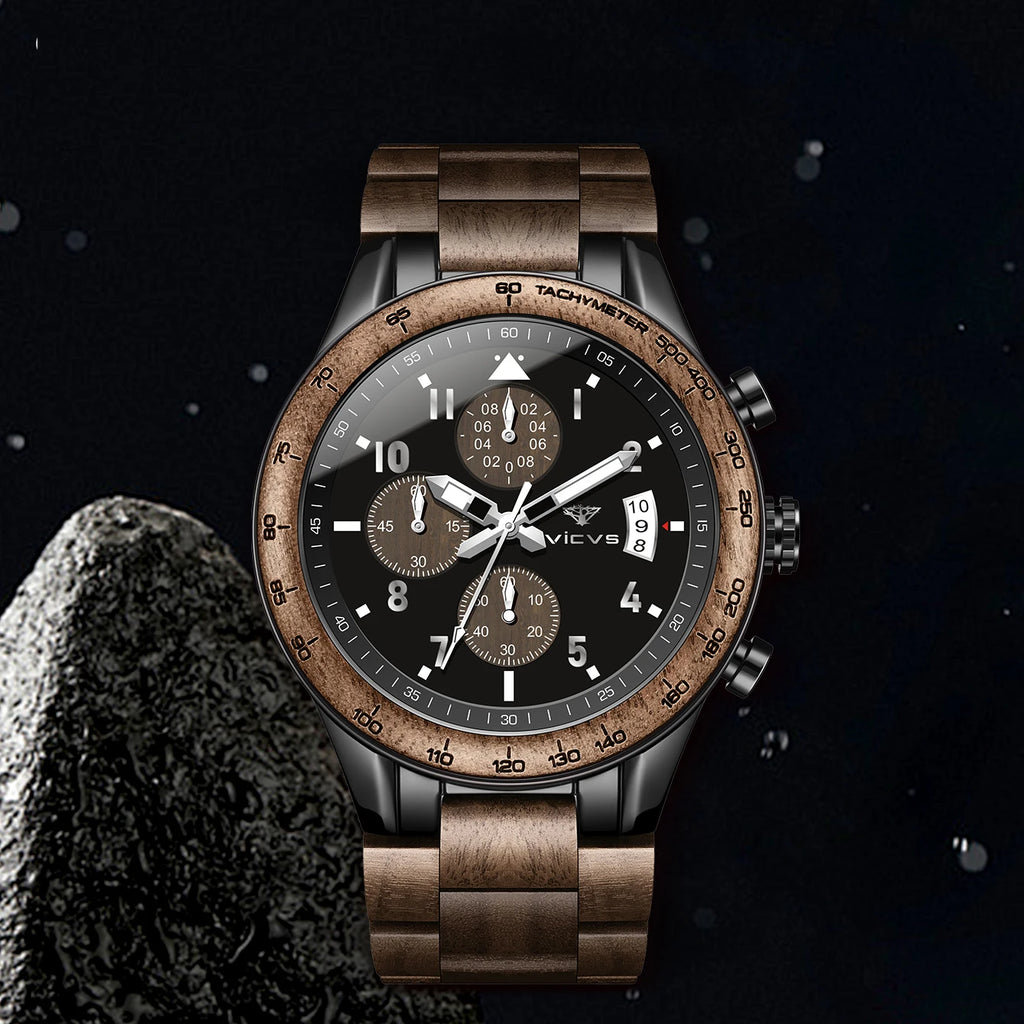 Bobo Bird Chronograph Quartz Watch
