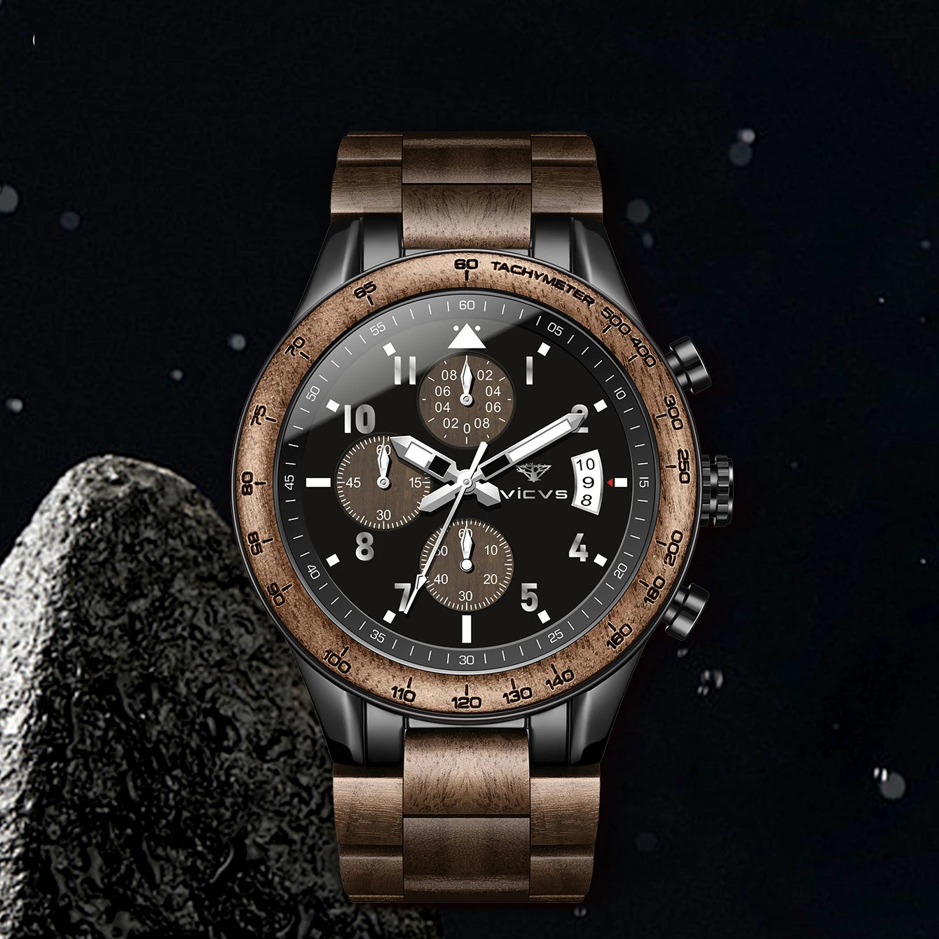 Bobo Bird Chronograph Quartz Watch