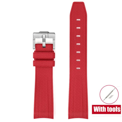 Rubber Watchband for Swatch X Omega Joint MoonSwatch Waterproof Sport 20mm Watch Strap Silicone Curved End Band for Men Women