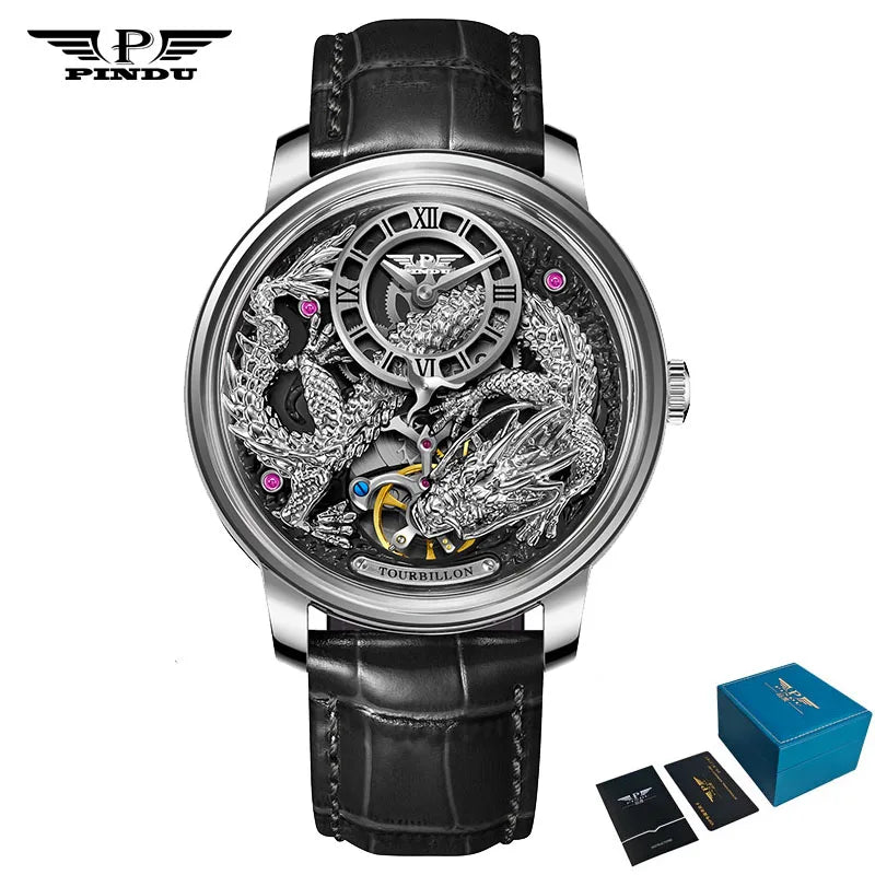 PINDU  M2797B Automatic Mechanical Watch Men Watches