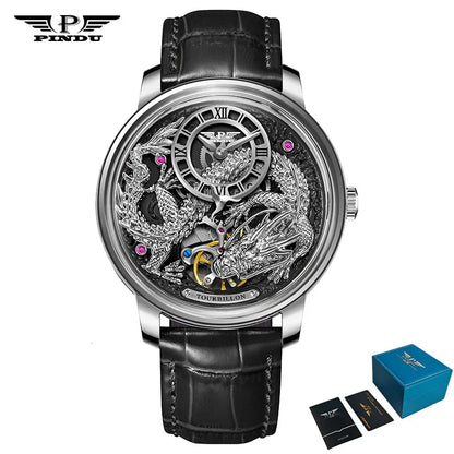 PINDU P6632 Develops  Automatic Mechanical Watch Men Watches