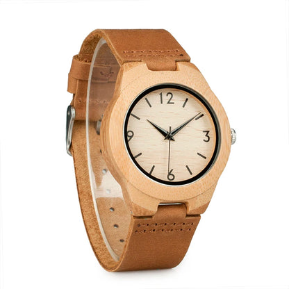 BOBOBIRD Wood Watch on Sale Fashion Quartz Men Women Watches Top Branded Wooden Bracelet Wristwatch Clearance Dropshipping