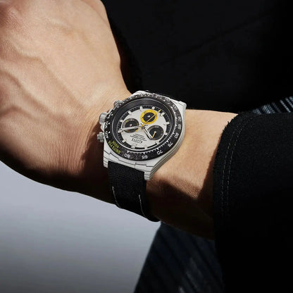ChronoState BONEST GATTI BG9010 – 39MM Automatic Chronograph Watch | Carbon Fiber Sapphire Timepiece