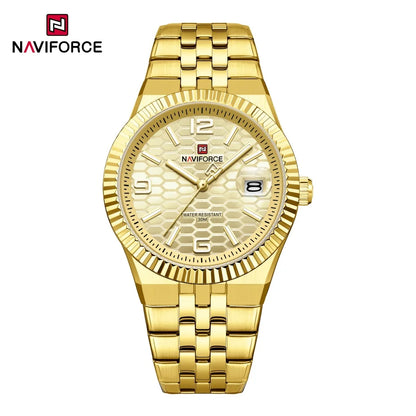NAVIFORCE NF9277 Quartz Watch Stainless Steel Water-Resistant