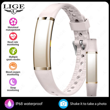 New NO Screen Smart Wristbands Men Women Fitness Sports Bracelet Heart Rate IP68 Waterproof Pedometer SmartWatch For Android iOS