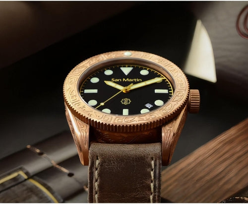 San Martin™ – Bronze Diver Automatic 200M