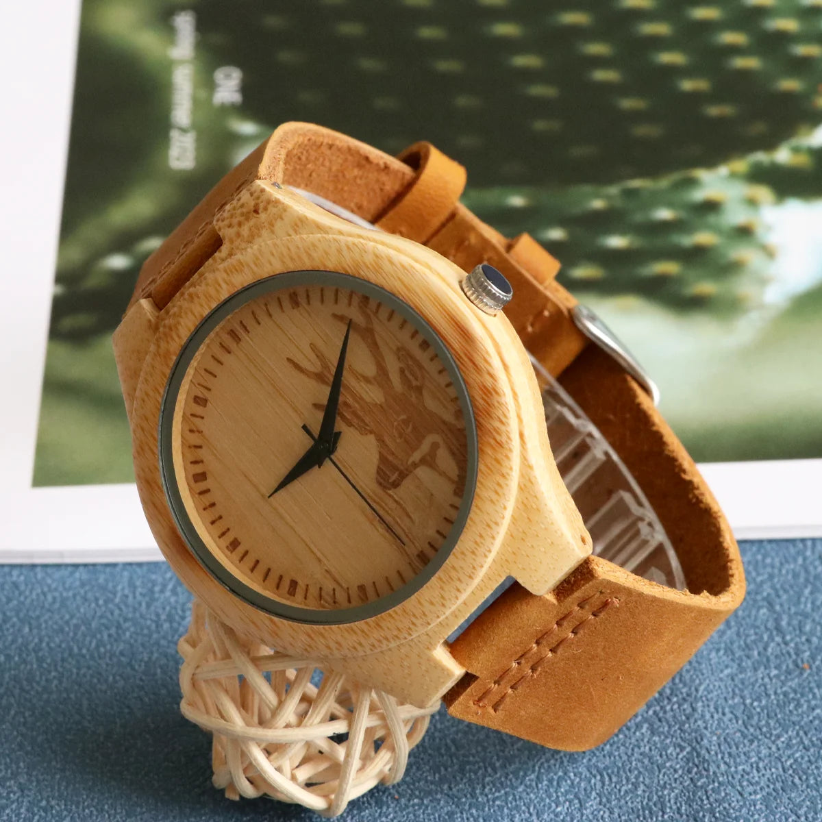 Bobo Bird  Classic  Watch Strap Quartz Wristwatches Wooden Watch