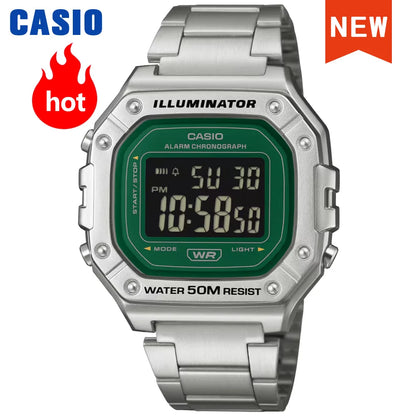 Casio watch Fashion Multifunction Watch relogio masculino W-218HD-3A 2026 New Model