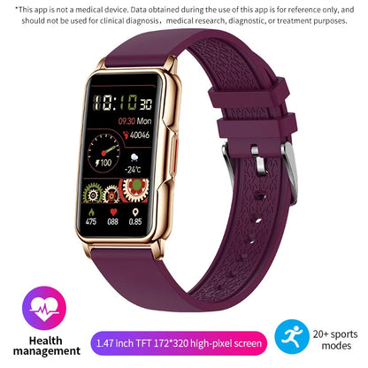 LIGE Smart Watch Men Women Fitness Smart Bracelet Sport Band Heart Rate Blood Pressure Monitor Waterproof Bluetooth Call Watches