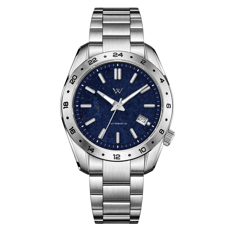 ChronoState WM223M – Automatic GMT Watch | 100M Waterproof Lapis Dial