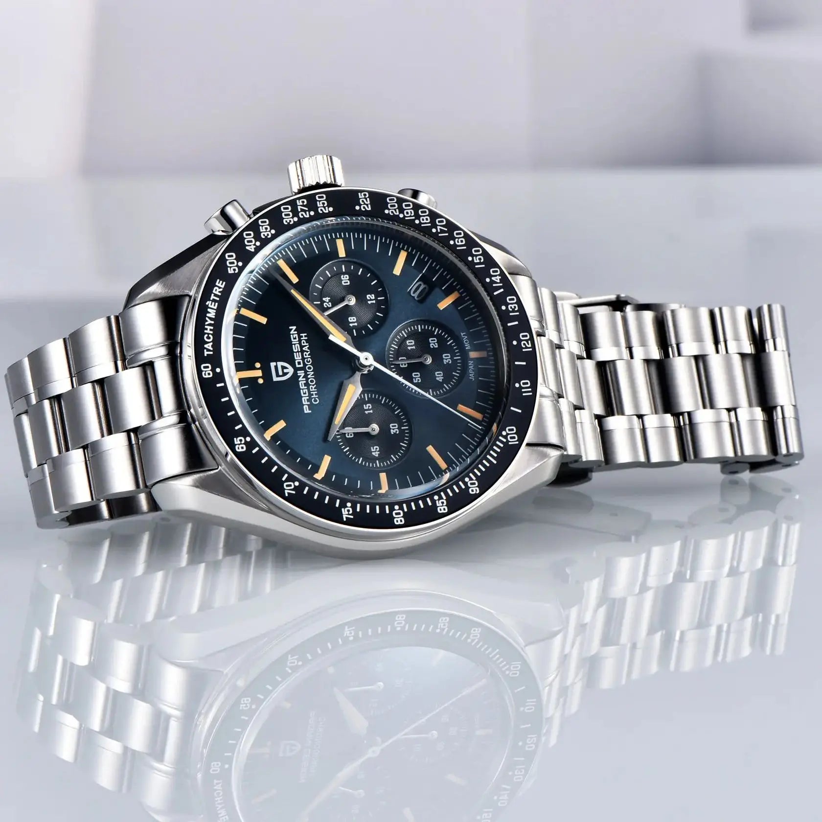 2026 New PAGANI DESIGN Tribute to CK2998 Moon Watch Retro Luxury Quartz Watches For Men Stainless steel Sport Chronograph Man