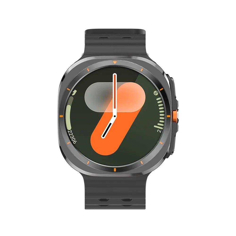 The BW7 smartwatch features a multi-functional sports and fitness tracker with a 1.46-inch AMOLED screen for health monitoring