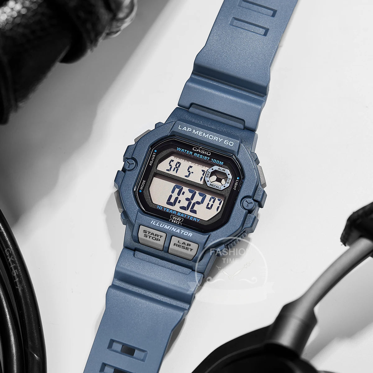 Casio watche for men Multifunctional square waterproof reloj hombre  WS-1400H-2A