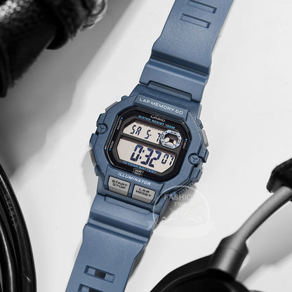 Casio watche for men Multifunctional square waterproof reloj hombre  WS-1400H-2A