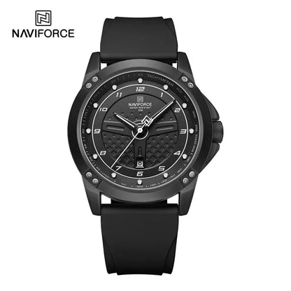 NAVIFORCE Watch For Men Classic Fashion Date Luminous Waterproof Sport Silicone Strap Quartz Wristwatches Relogio Masculino 2025
