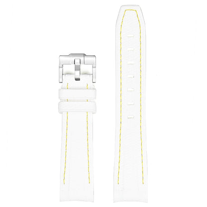 Rubber Watchband for Swatch X Omega Joint MoonSwatch Waterproof Sport 20mm Watch Strap Silicone Curved End Band for Men Women